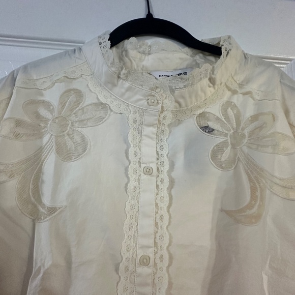 Old Navy x Anna Sui Button-Down Applique Top - Picture 16 of 16